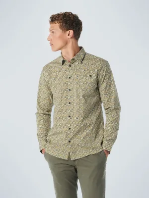 Allover Geo Print: Olive