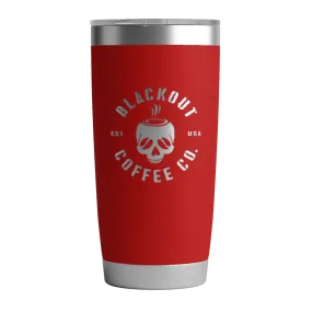 20 OZ Tumbler w/ Logo & US Flag In Red