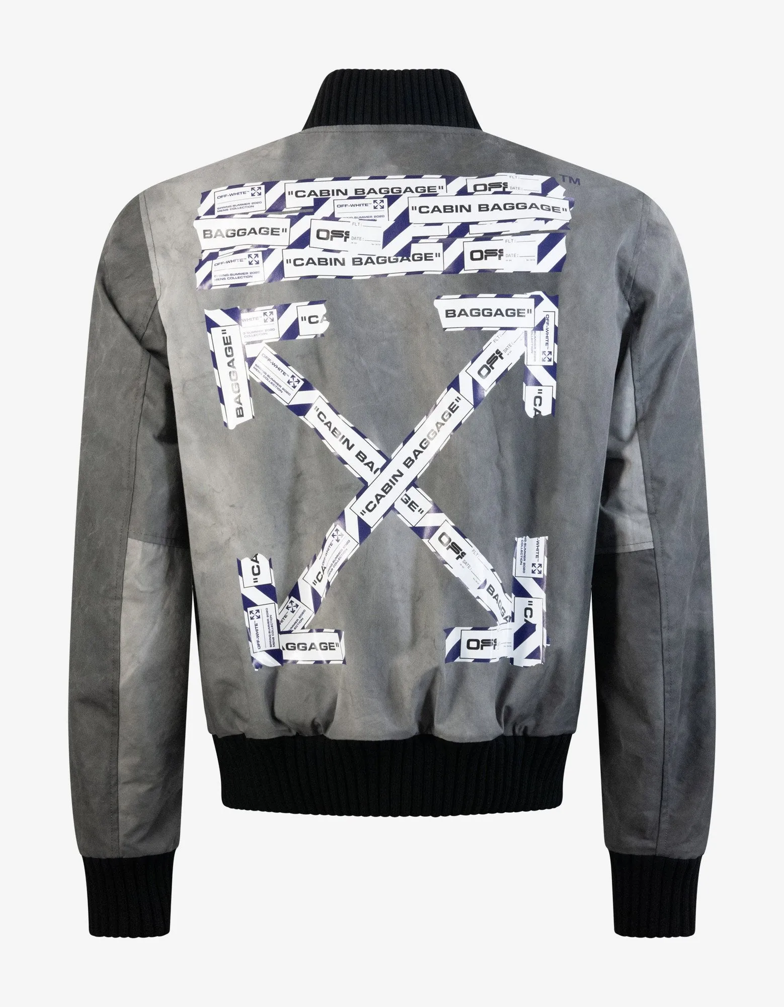 Airport Tape Varsity Jacket