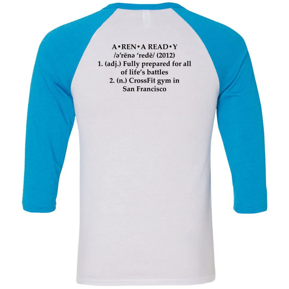 Arena Ready CrossFit - 202 - Definition - Men's Baseball T-Shirt