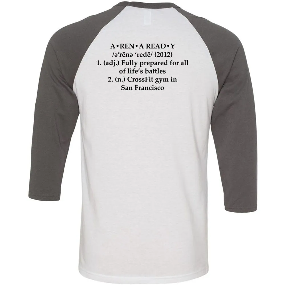 Arena Ready CrossFit - 202 - Definition - Men's Baseball T-Shirt