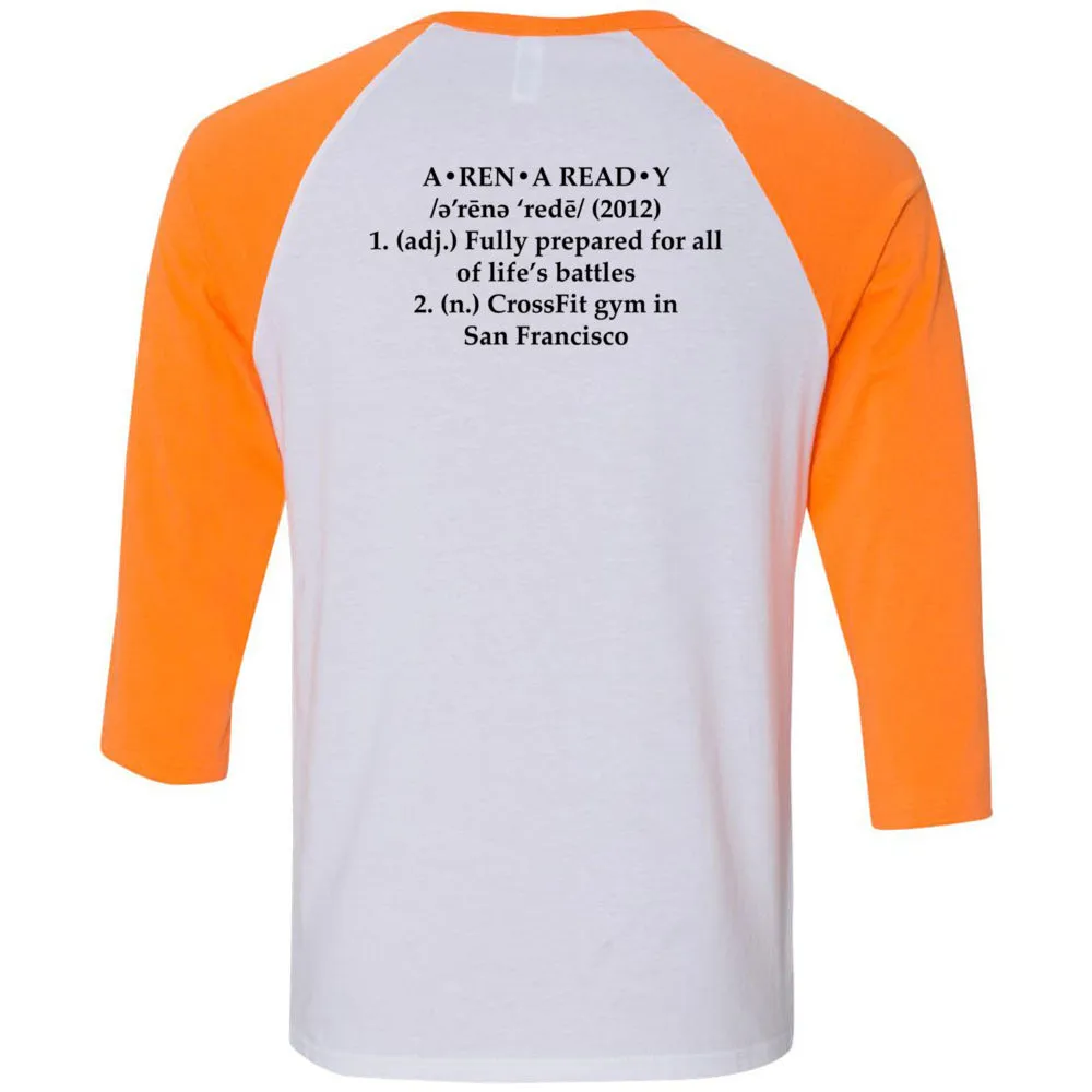 Arena Ready CrossFit - 202 - Definition - Men's Baseball T-Shirt