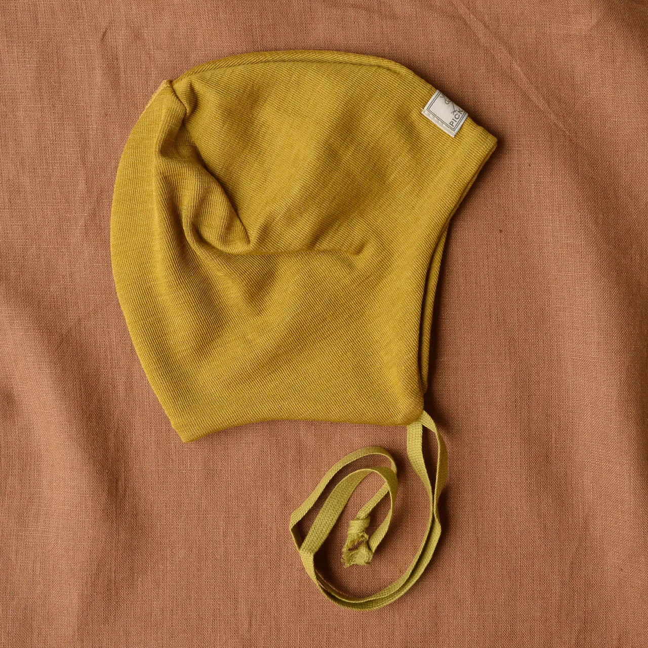 Baby Hat - Double Layer Organic Wool Silk - Radler (6m-6y ) *Last One!