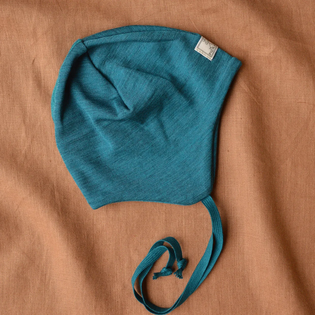 Baby Hat - Double Layer Organic Wool Silk - Radler (6m-6y ) *Last One!