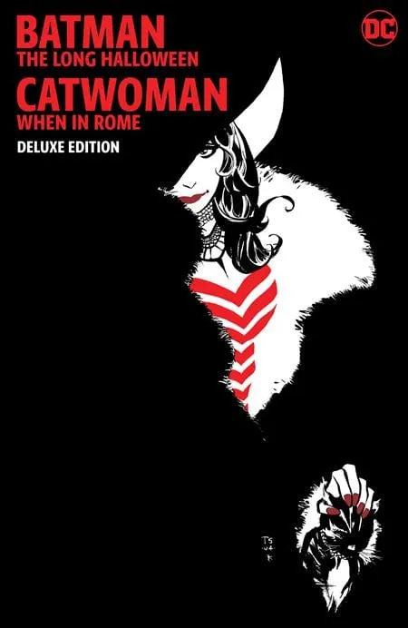 BATMAN THE LONG HALLOWEEN CATWOMAN WHEN IN ROME THE DELUXE EDITION HC