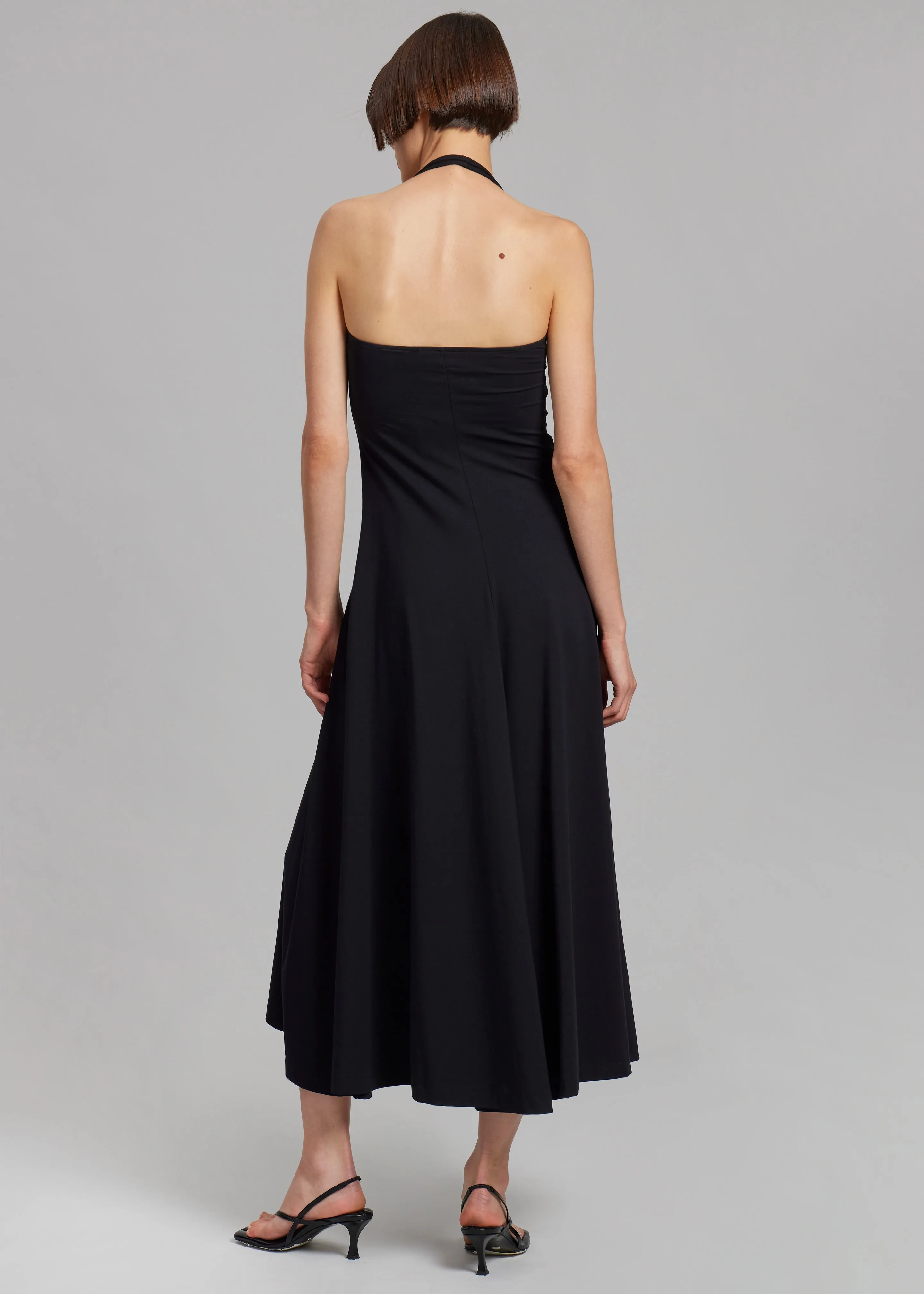 Beaufille Baes Halter Dress - Black