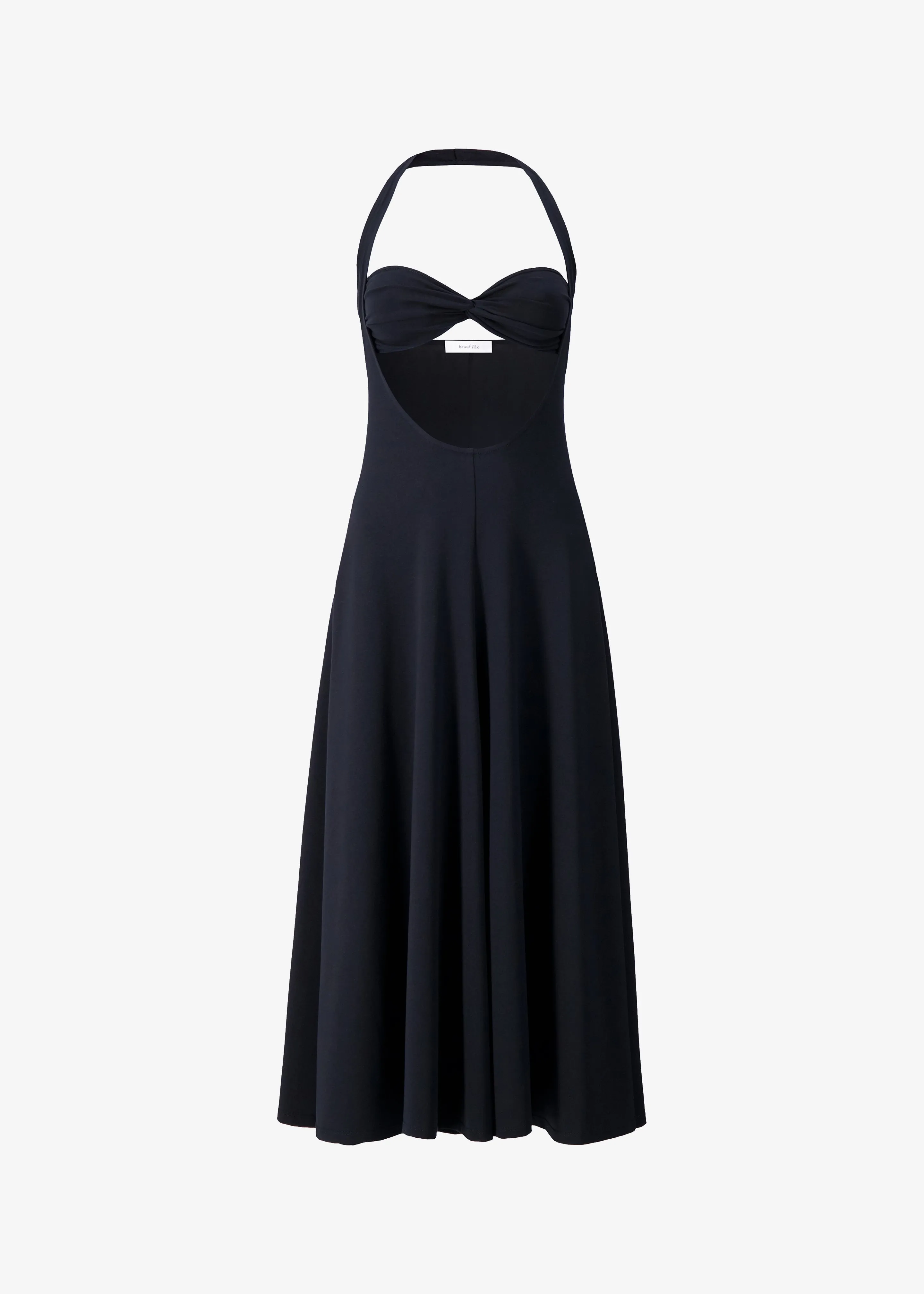 Beaufille Baes Halter Dress - Black