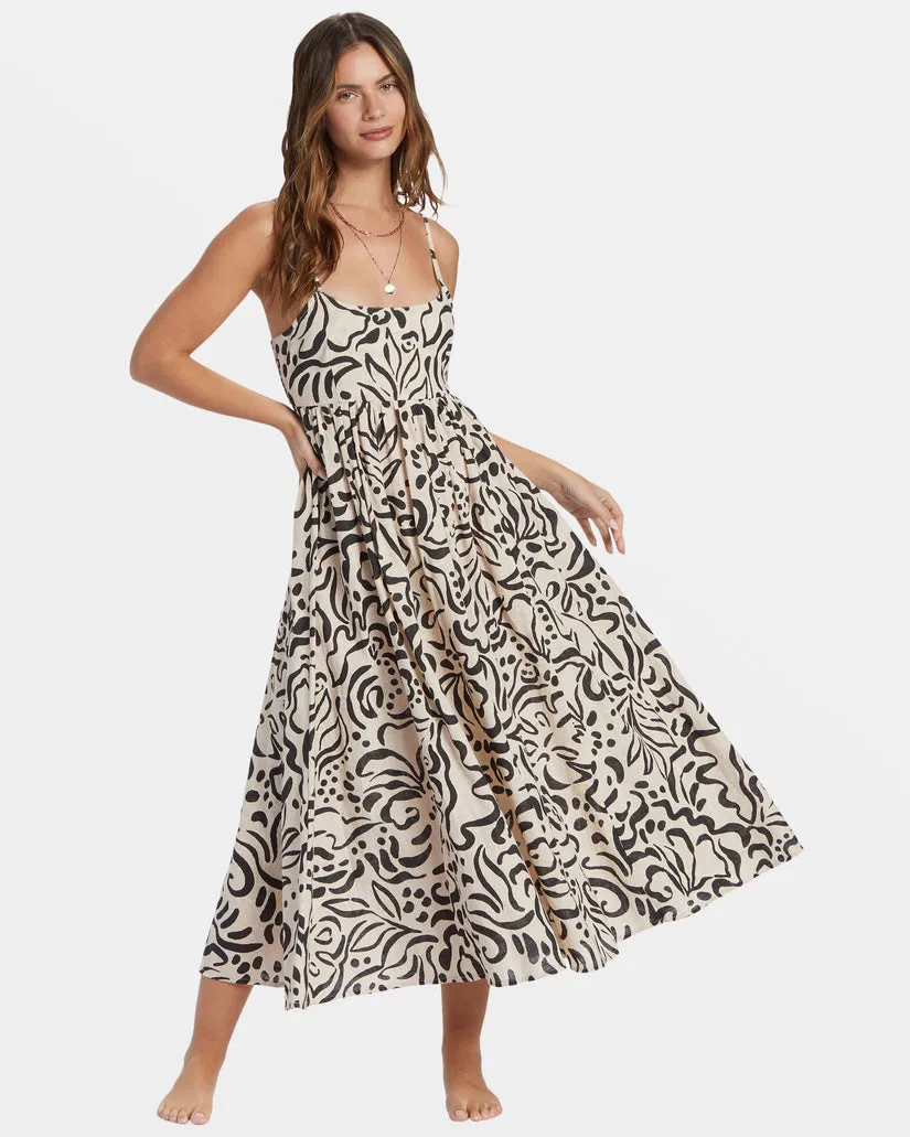 BILLABONG Island Heat Midi Dress