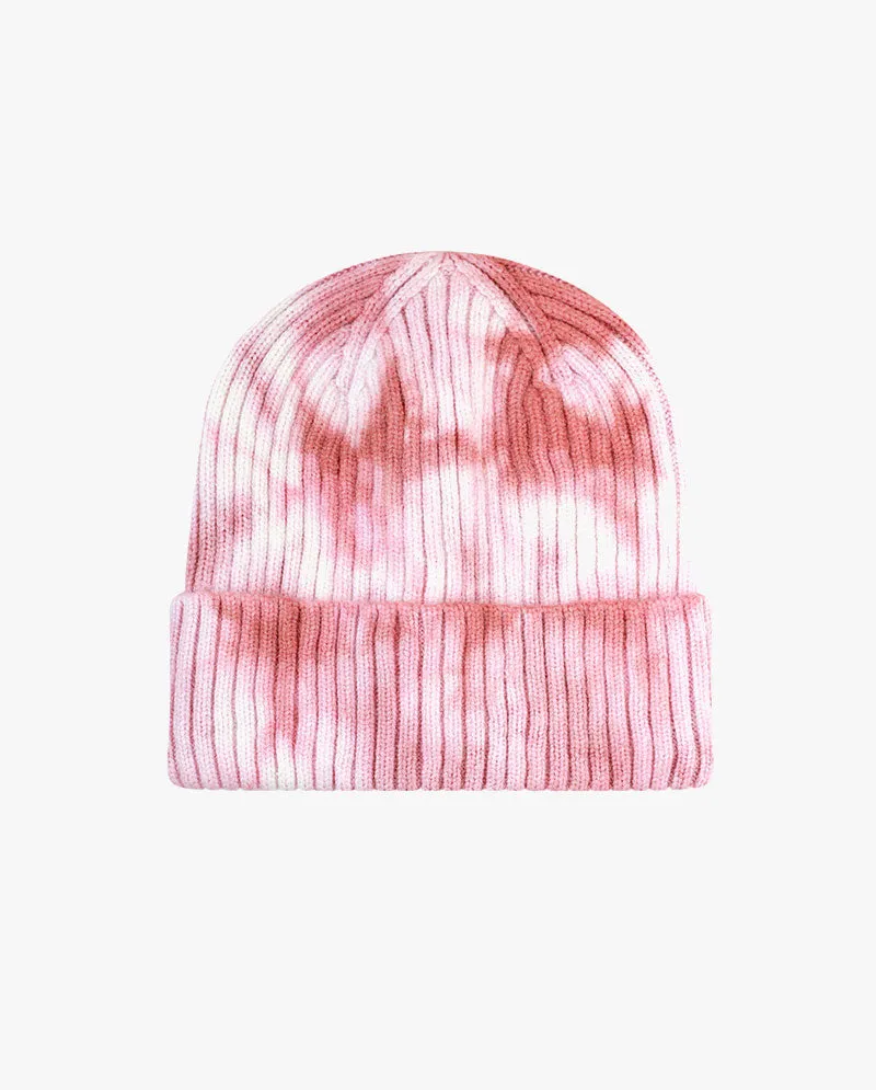 Black Horn - Tie Dye Knit Beanie Style 2