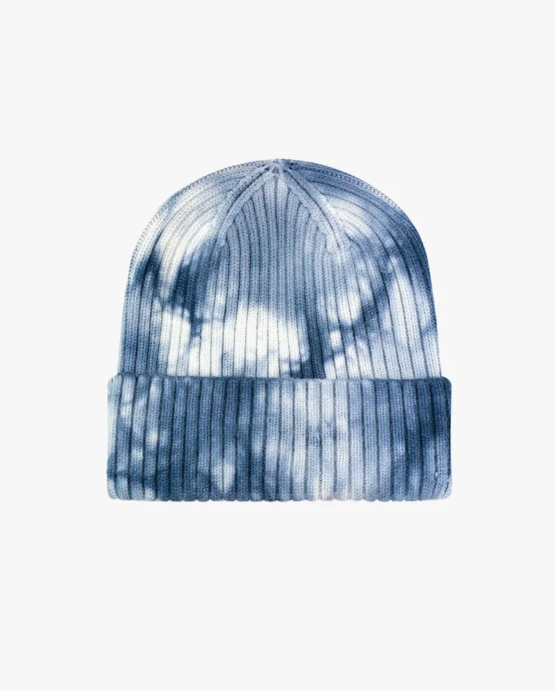 Black Horn - Tie Dye Knit Beanie Style 2