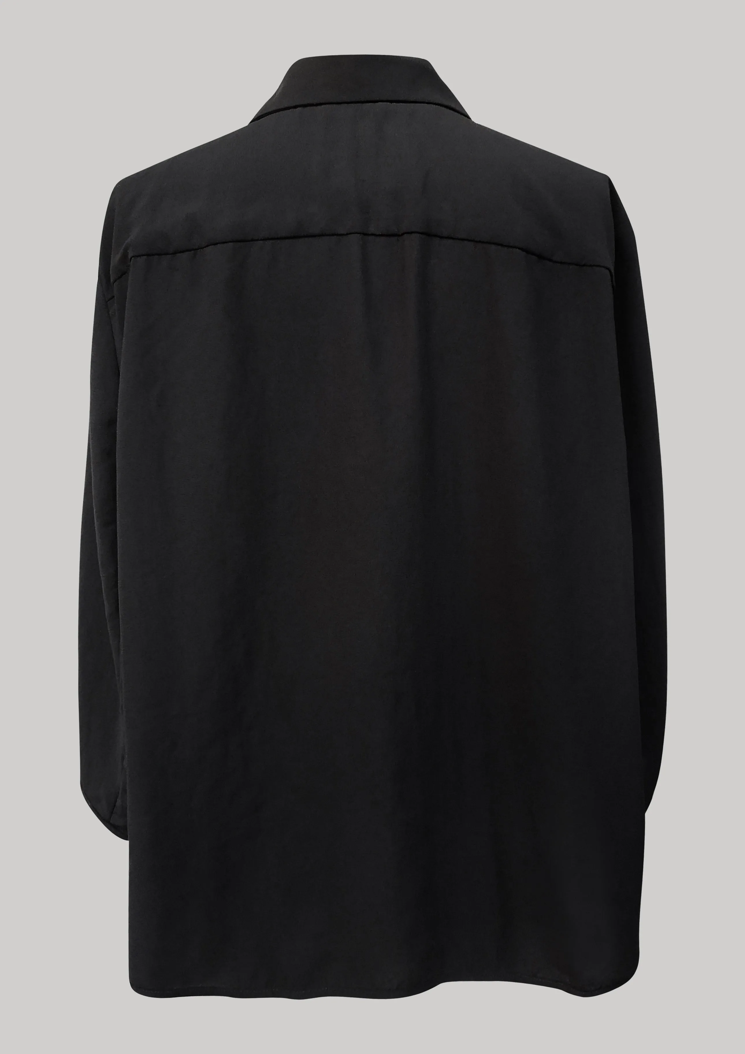 BLAZER/BLOUSE - black plain