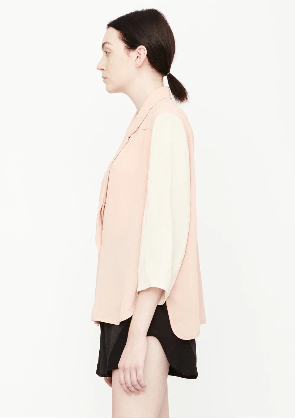 BLAZER/BLOUSE - peach/creme