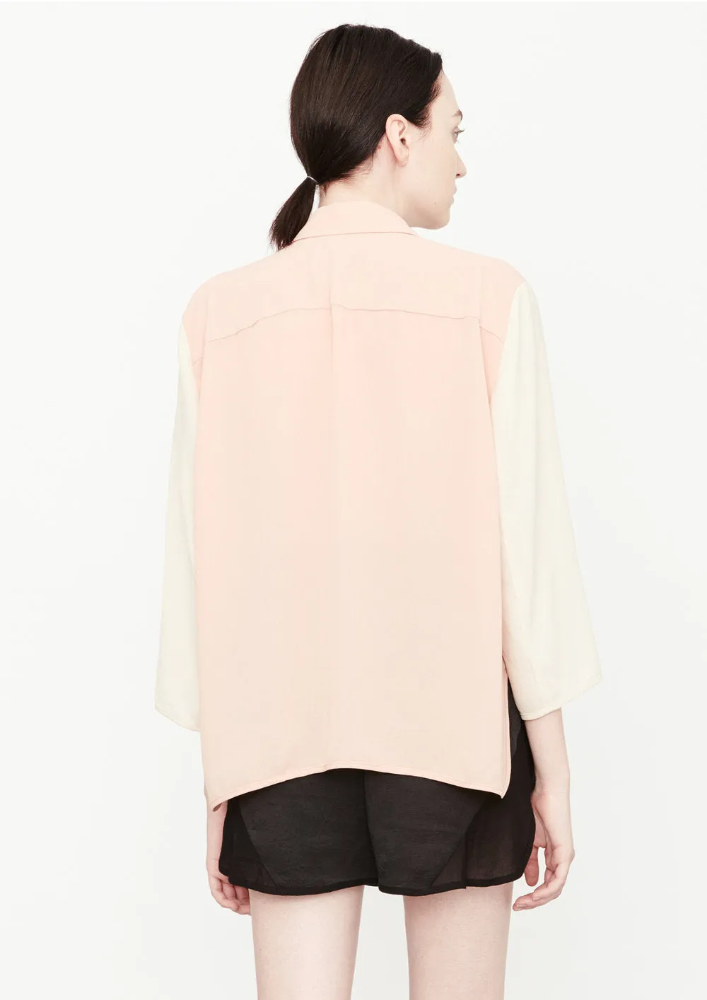 BLAZER/BLOUSE - peach/creme