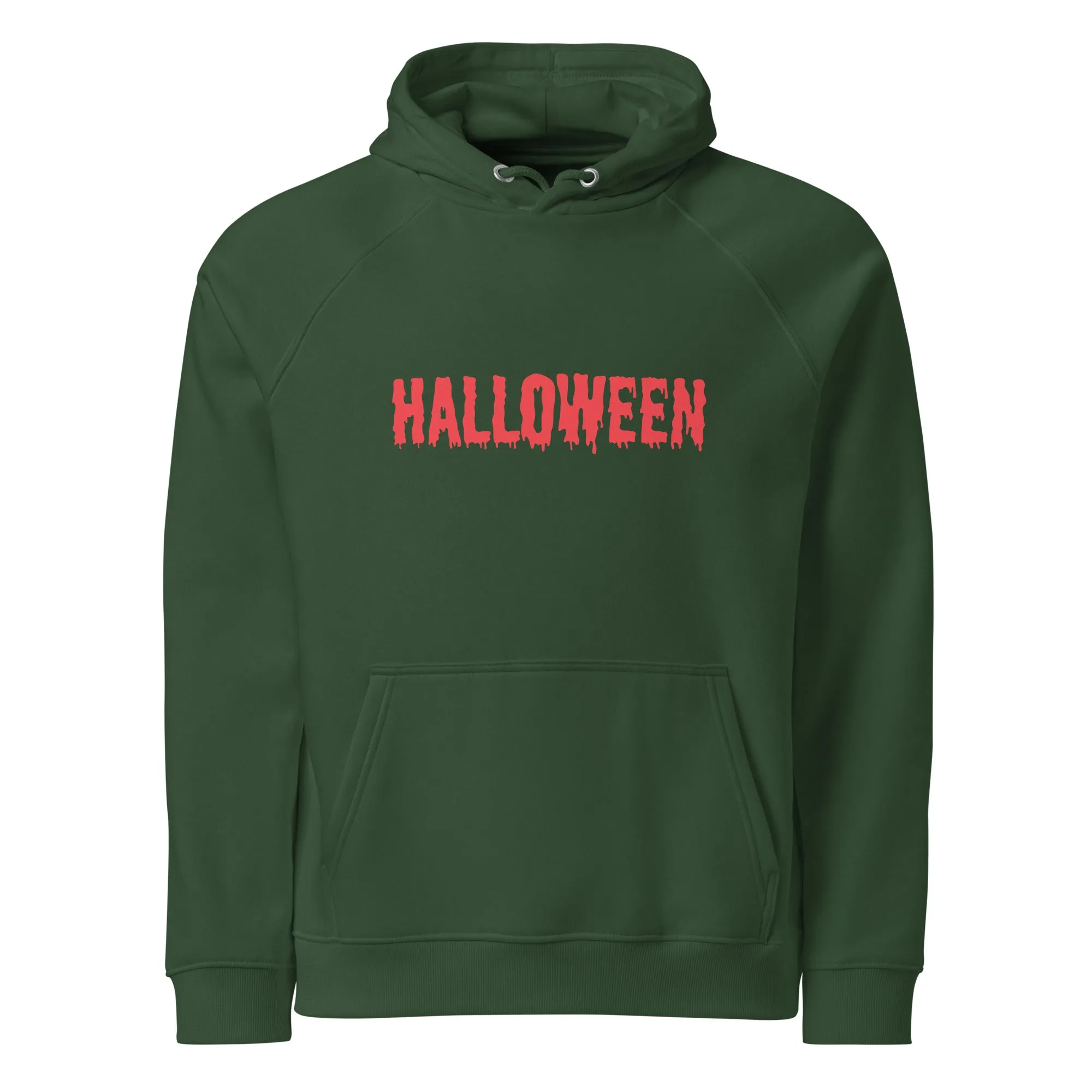 Blood Halloween Graphic Men Eco Raglan Hoodie