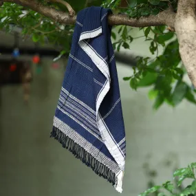 Blue - Organic Kala Cotton Pure Handloom Towel