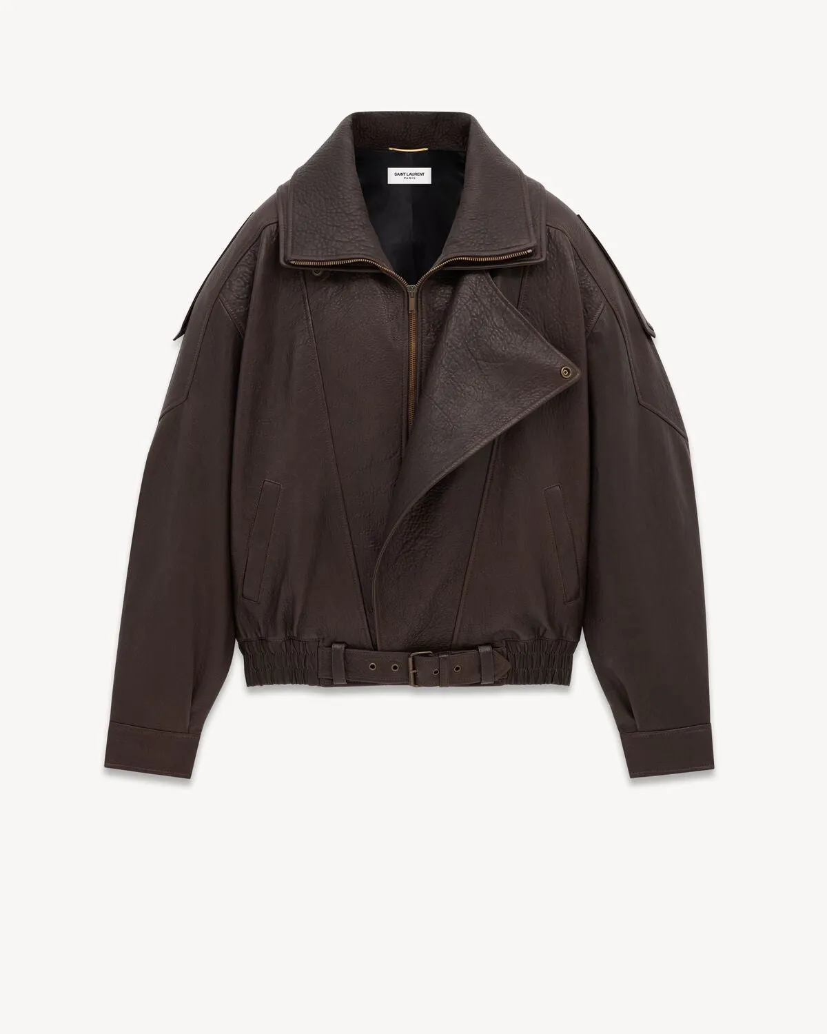 Bomber Jacket In Lambskin