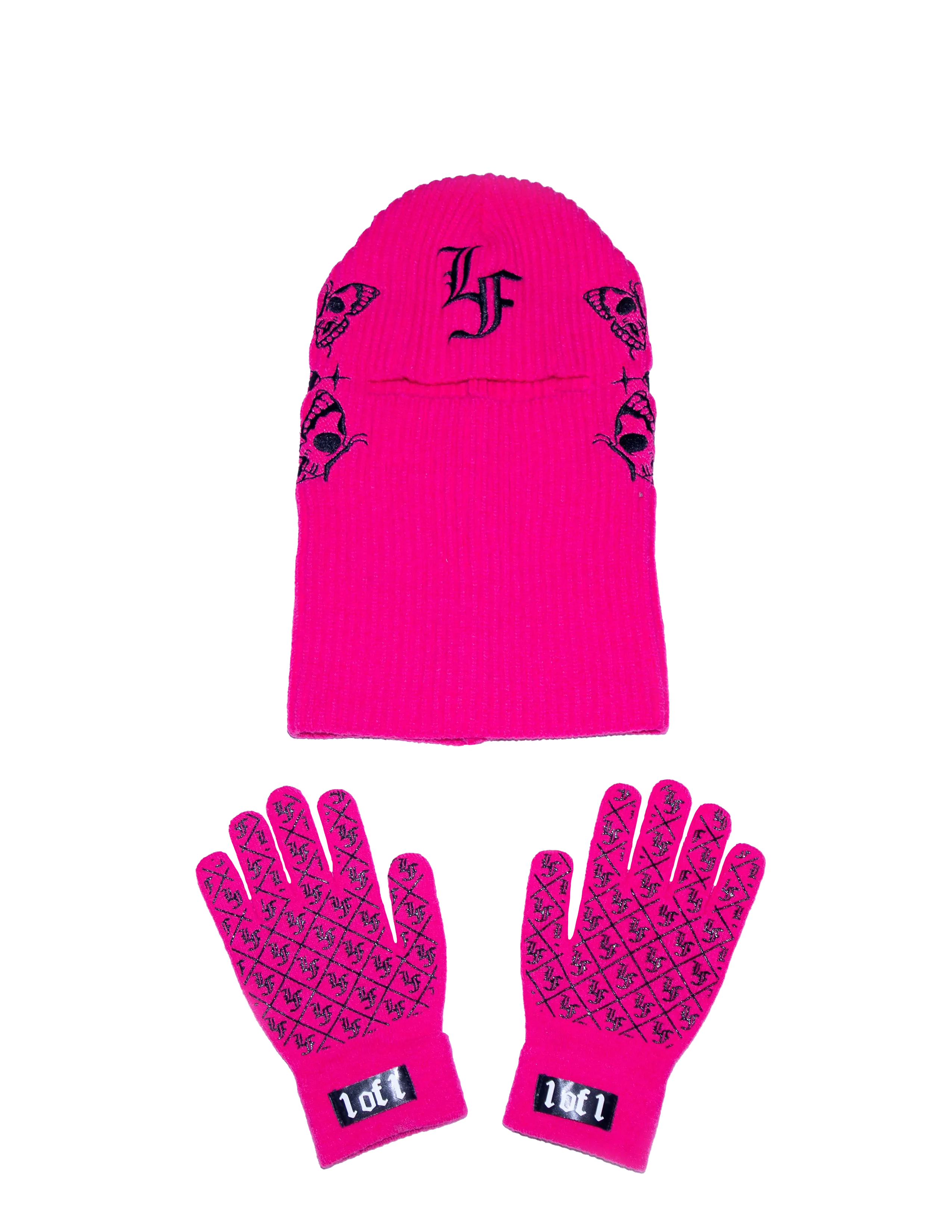 Butterfly Balaclava and Glove Set