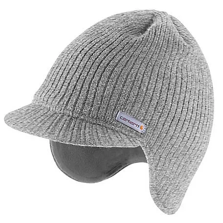 Carhartt Fleece Lined Visor Knit Cap