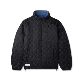 Chainlink Reversible Puffer Jacket, Black / Slate