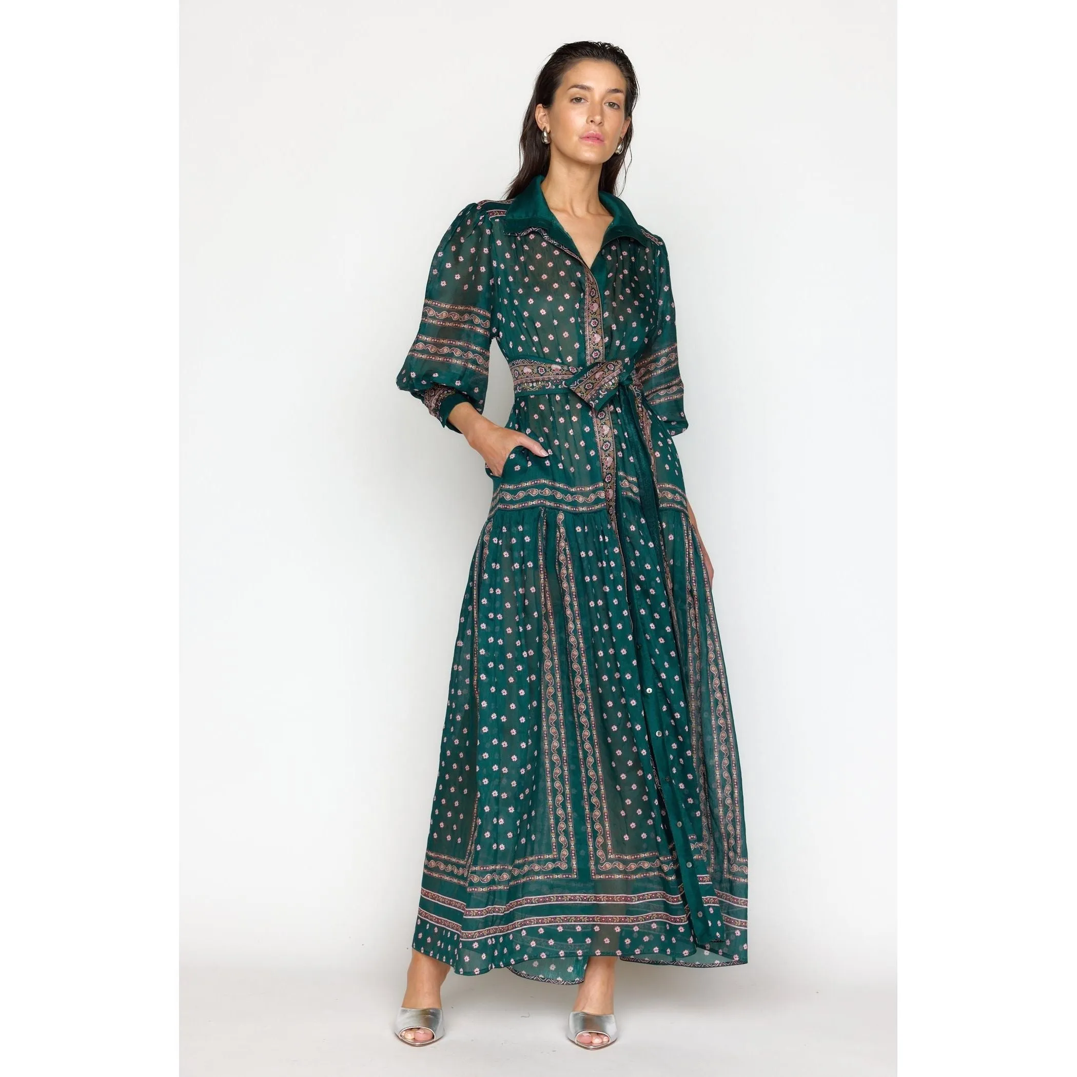 Christy Lynn Gail Dress Jade Tile