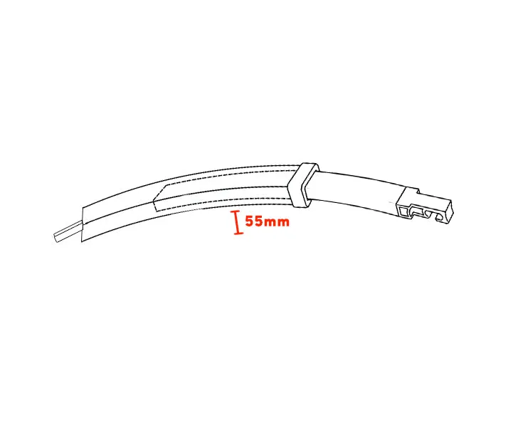 CURVED ROOF RAFTERS (275cm Open)