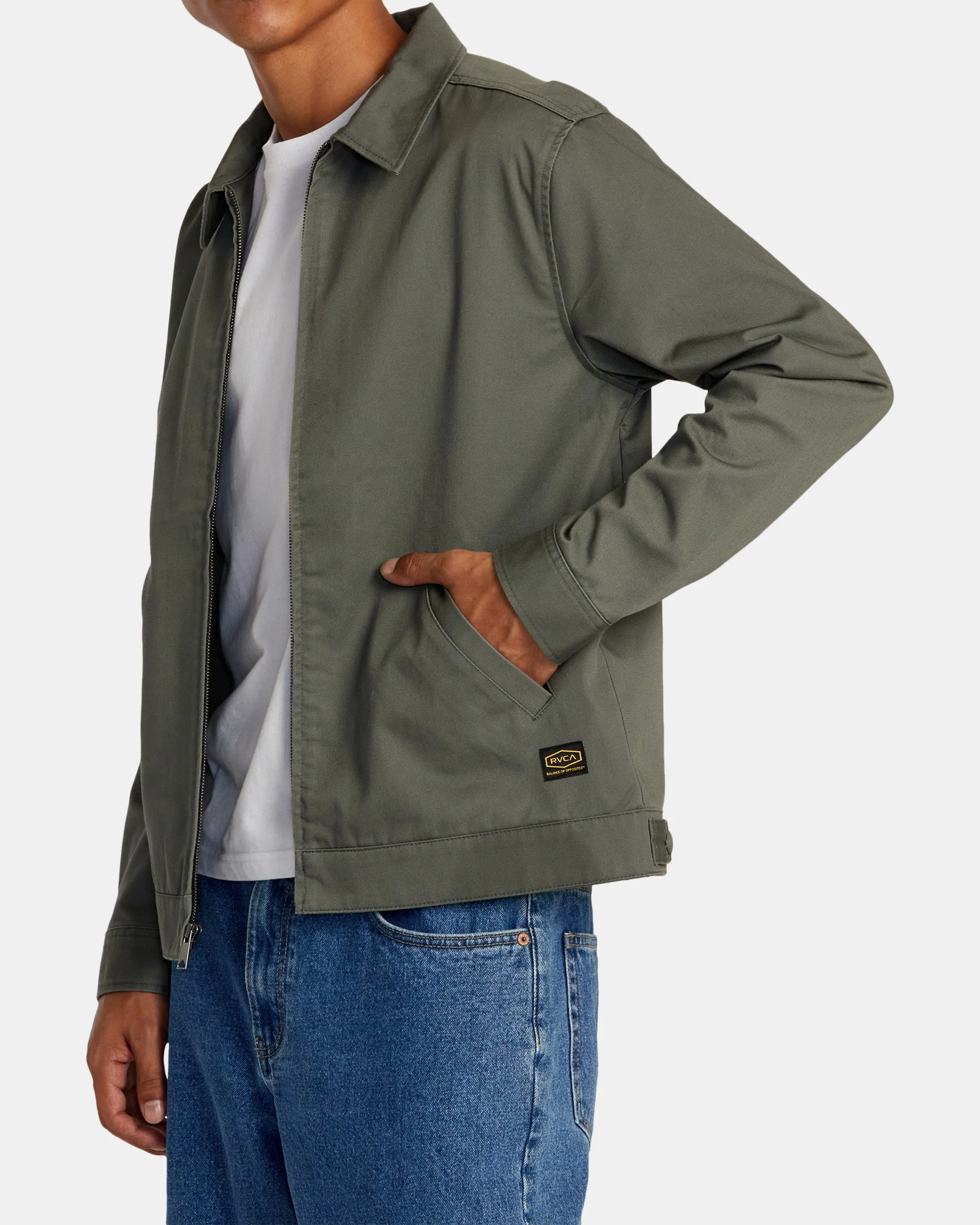 Dayshift Twill Jacket - Olive