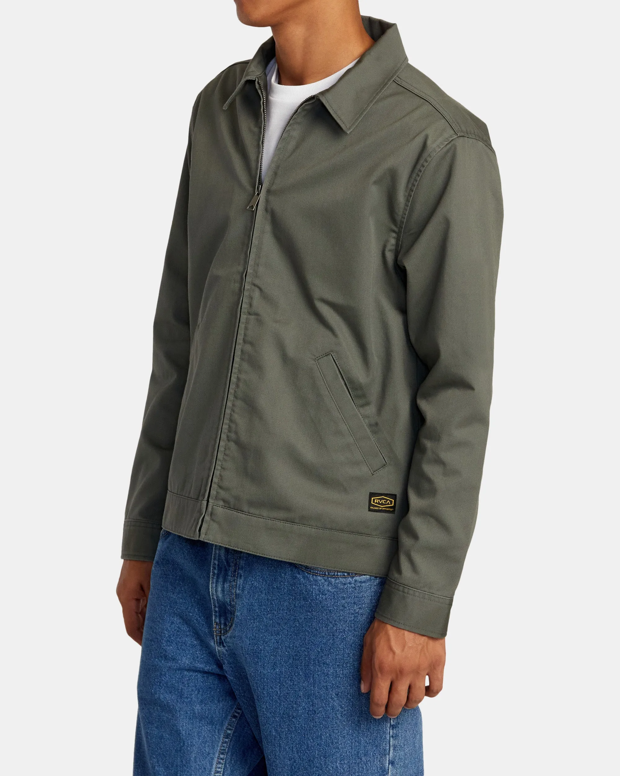 Dayshift Twill Jacket - Olive