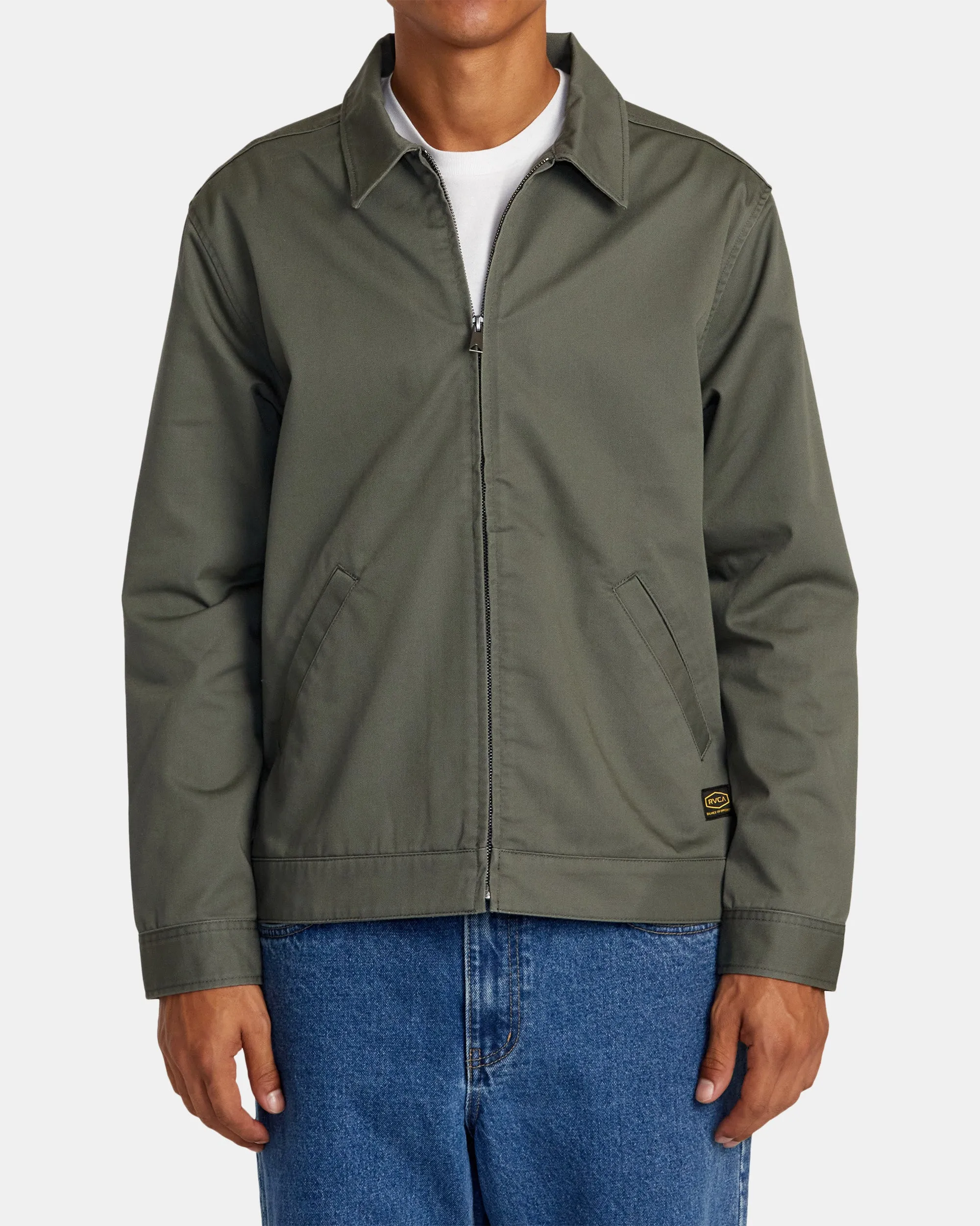 Dayshift Twill Jacket - Olive