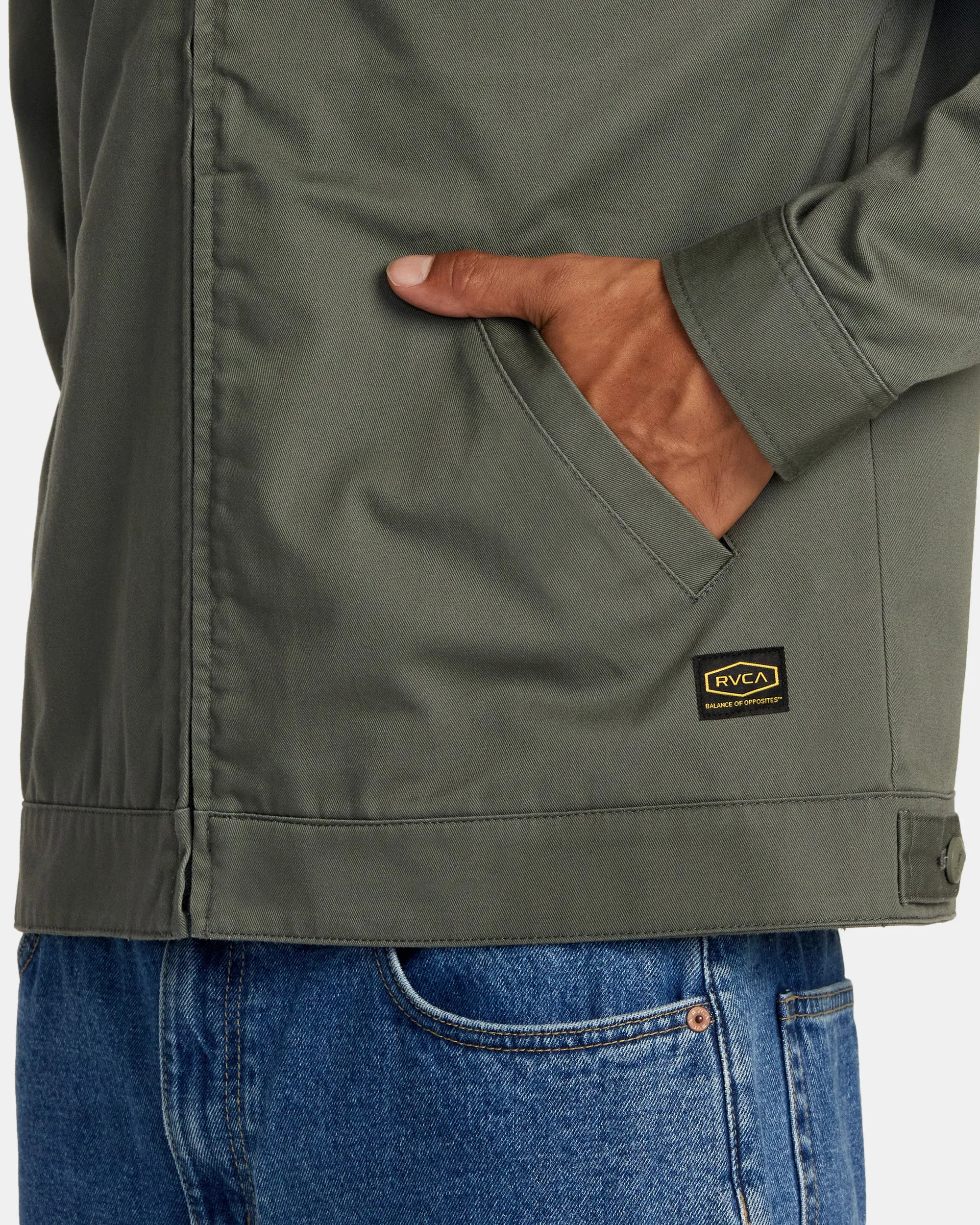 Dayshift Twill Jacket - Olive