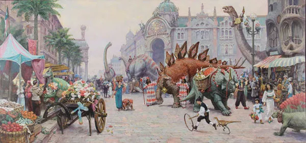 Dinotopia: A Land Apart from Time (Signed)