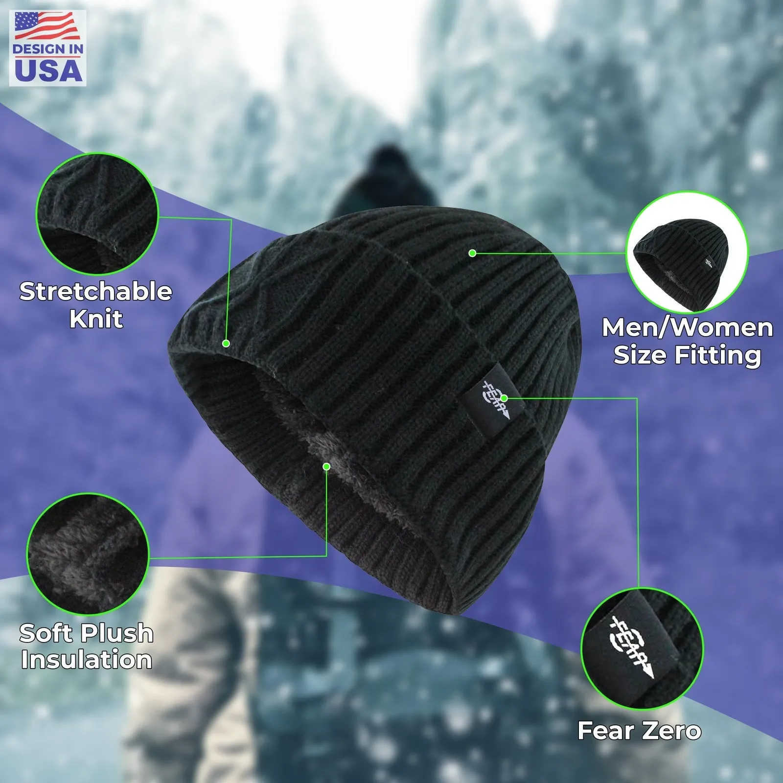 Fear0 NJ Tactical Watch Beanie