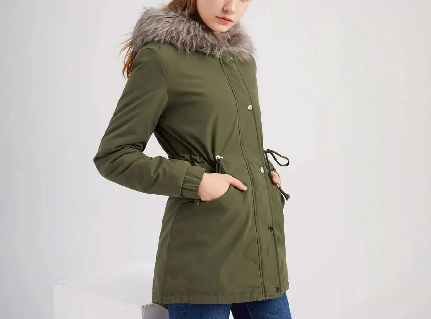 FitVille Women's Long Winter Parka