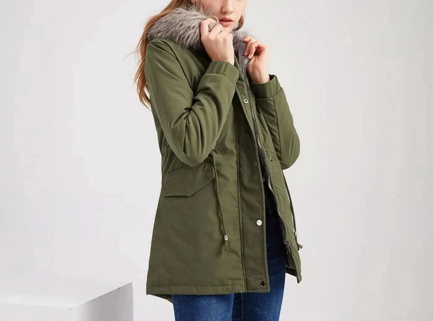 FitVille Women's Long Winter Parka