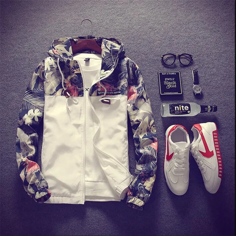 Floral Bomber Jacket