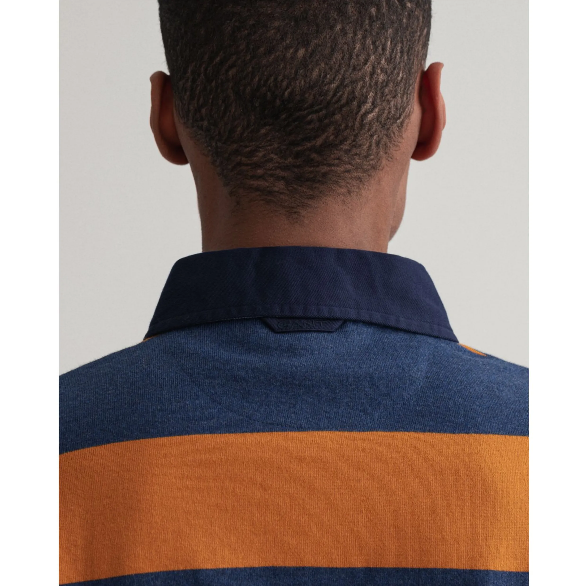 GANT Original Barstripe Heavy Rugger - Dark Mustard Orange