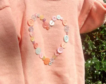 Girls Handmade Sweetheart design Jumper