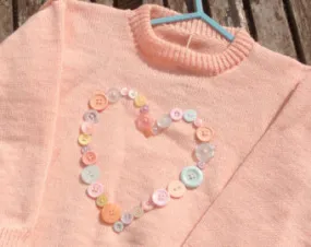 Girls Handmade Sweetheart design Jumper