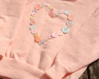 Girls Handmade Sweetheart design Jumper