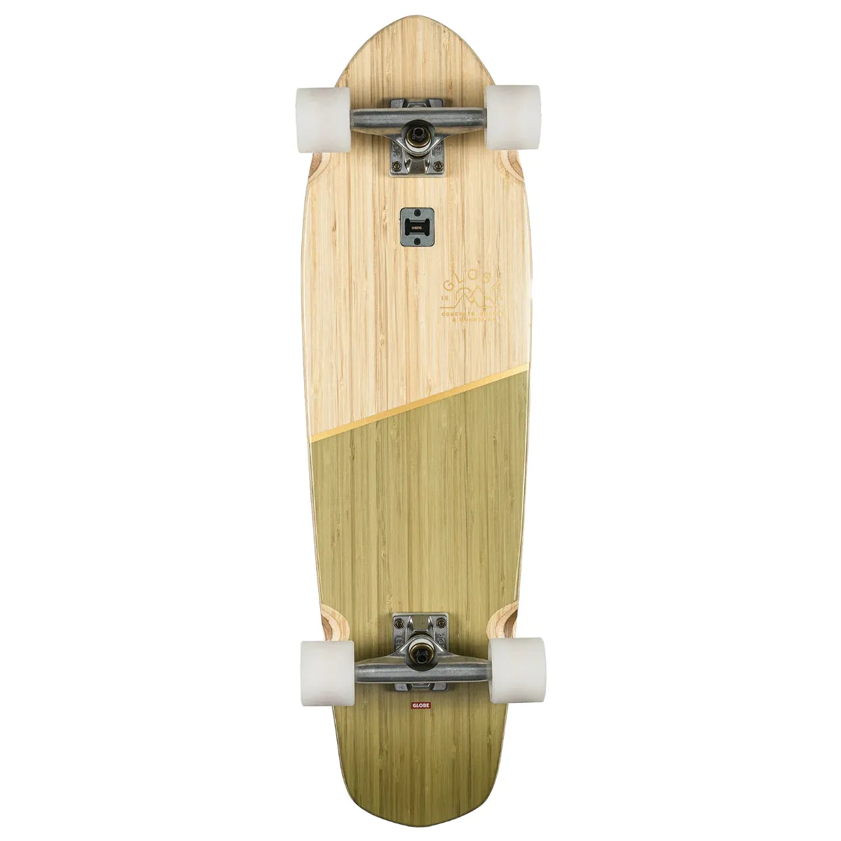 Globe Big Blazer Bamboo Olive 32" Skateboard Complete