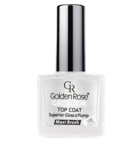 Golden Rose Top Coat Gel Look