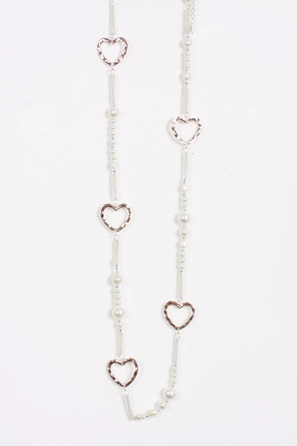 Hearts Lagen Look Jewellery Necklace for Women