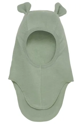 Huttelihut - Balaclava Ears Cotton Fleece - Sea Spray