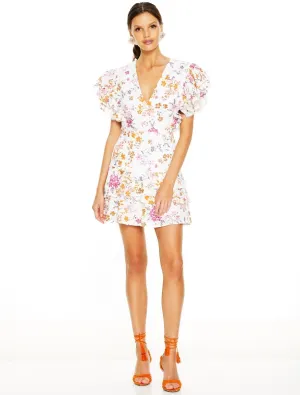 JASMINE VINES MINI DRESS