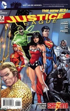 JUSTICE LEAGUE VOL 2 #7 VAR ED