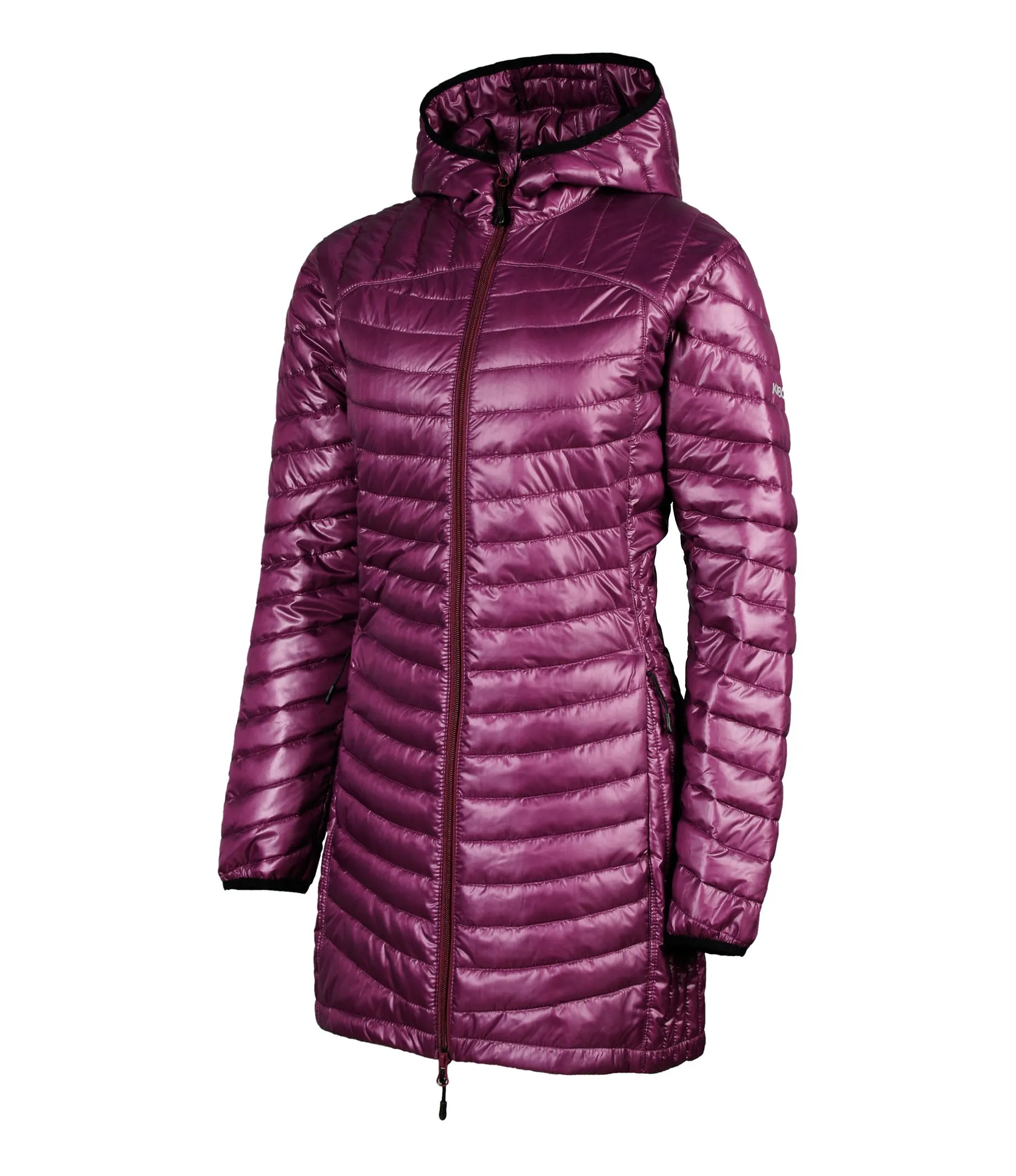 KA453 - Vapour - Women's Mid-Length Ultra-Light Puffer