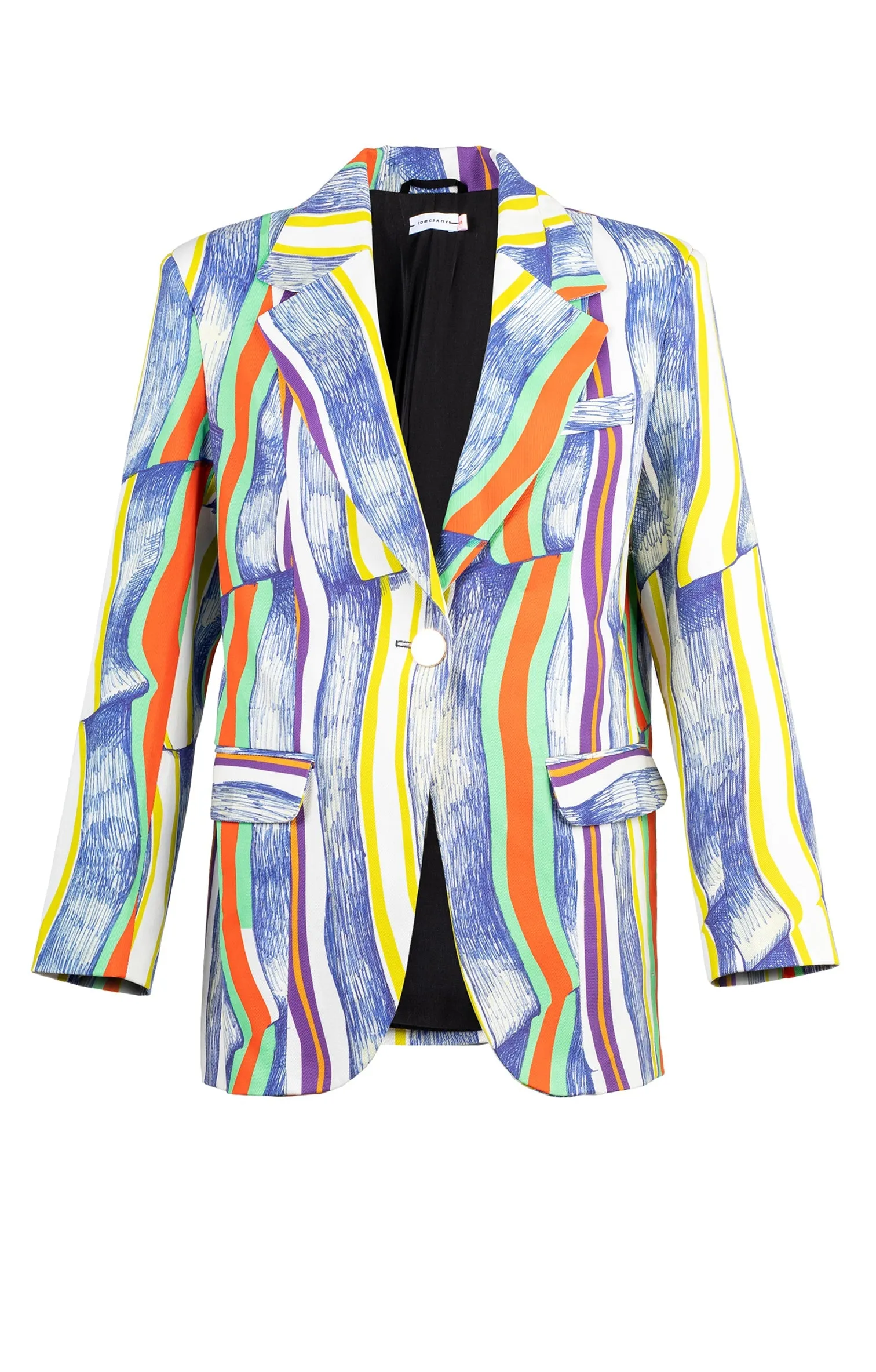 Kadarka Oversized Blazer Stripes