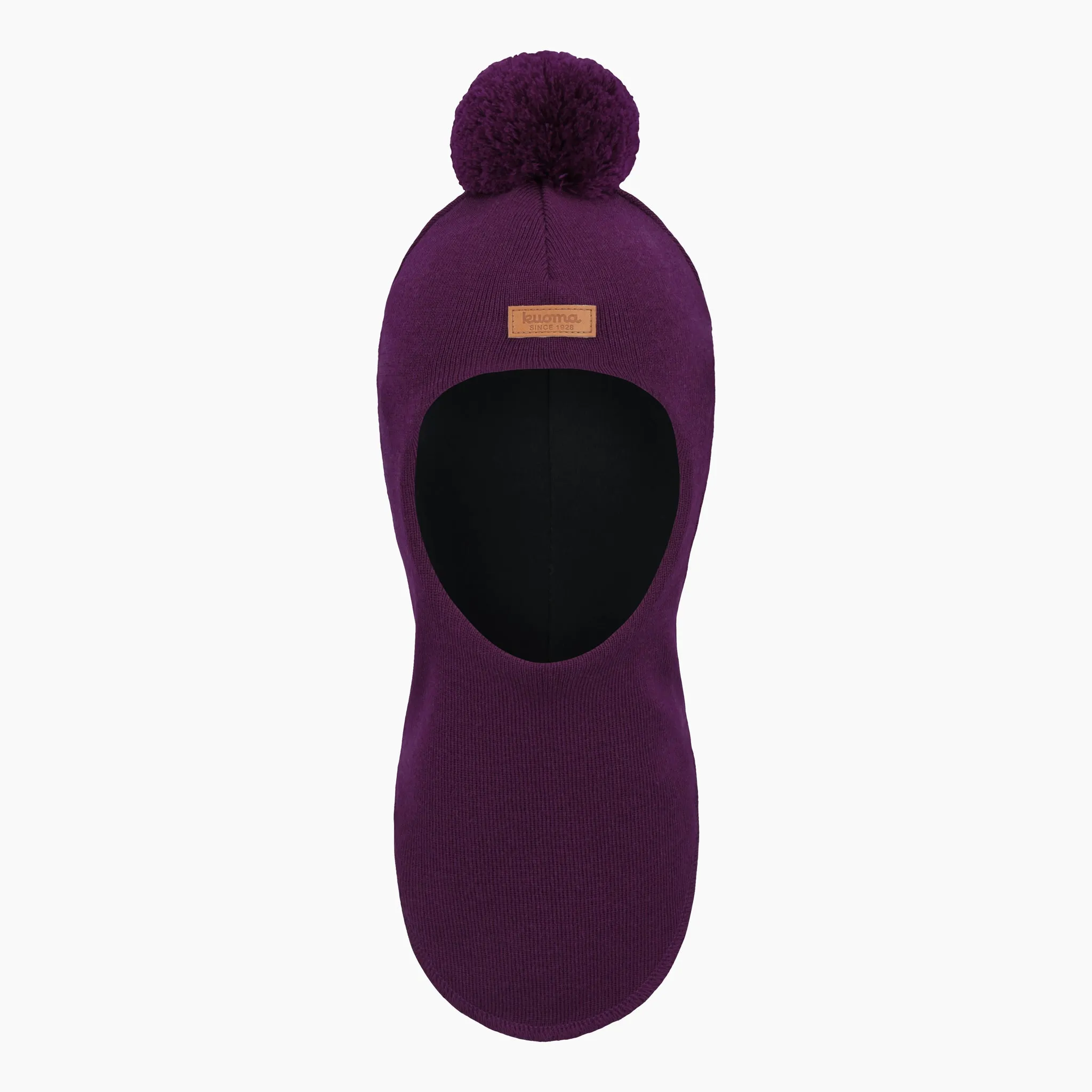 Kids' balaclava Lumipallo, Boysenberry