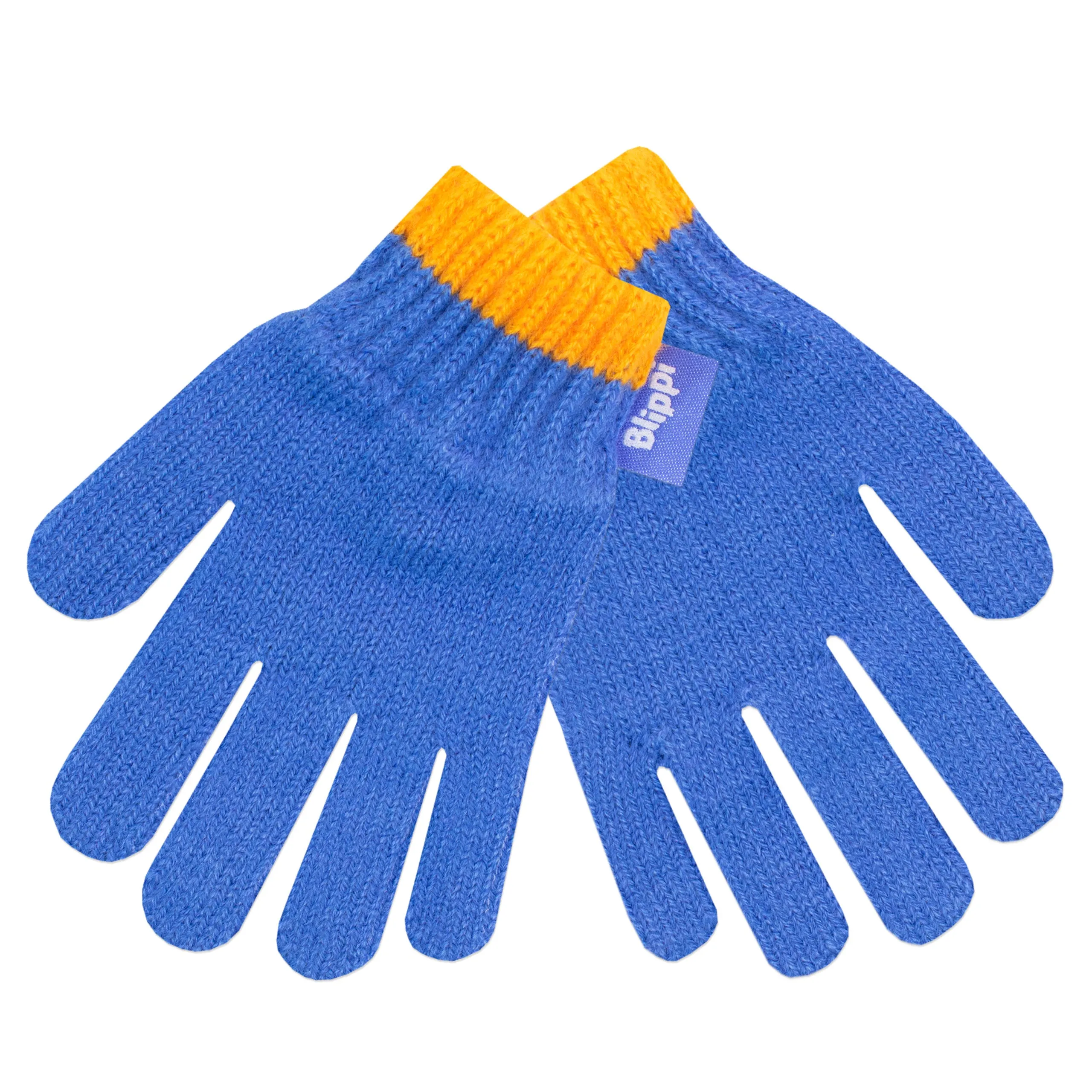 Kids Blippi Winter Hat and Gloves Set