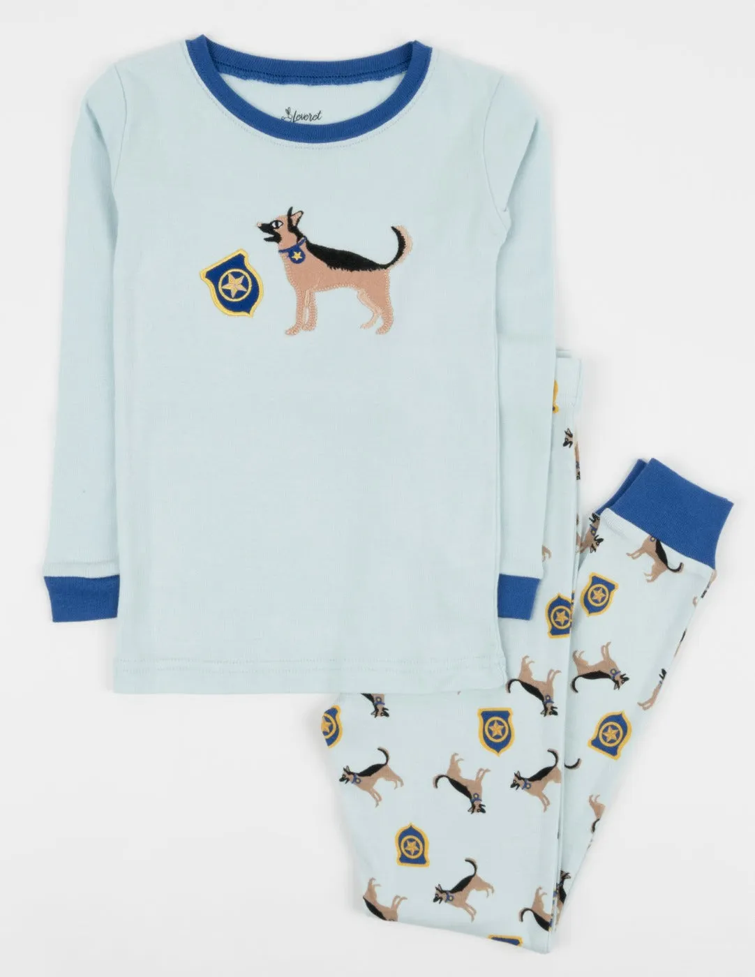 Kids Long Sleeve Cotton Pajamas