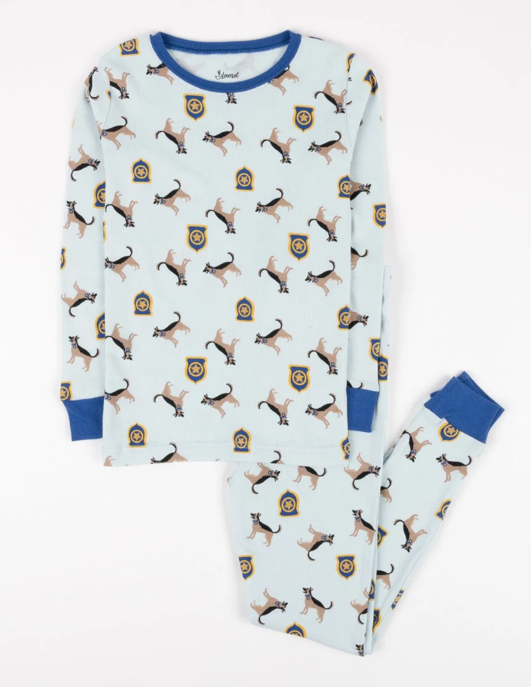 Kids Long Sleeve Cotton Pajamas